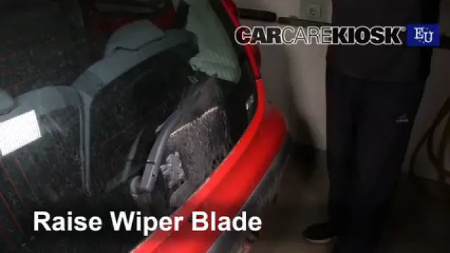 2008 Peugeot 107 Trendy 1.0L 3 Cyl. Balais essuie-glace arrière Changer les balais des essuie-glace